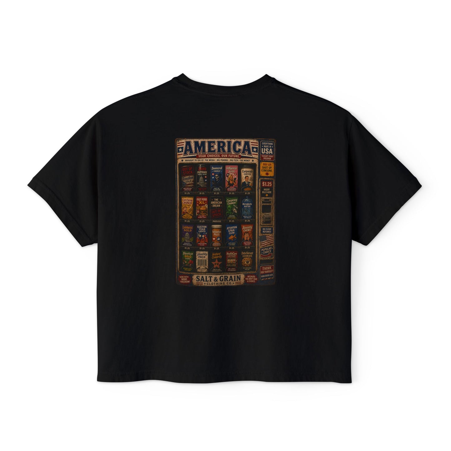 The Machine (Women's Cropped Boxy)